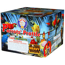 Parrots prattle