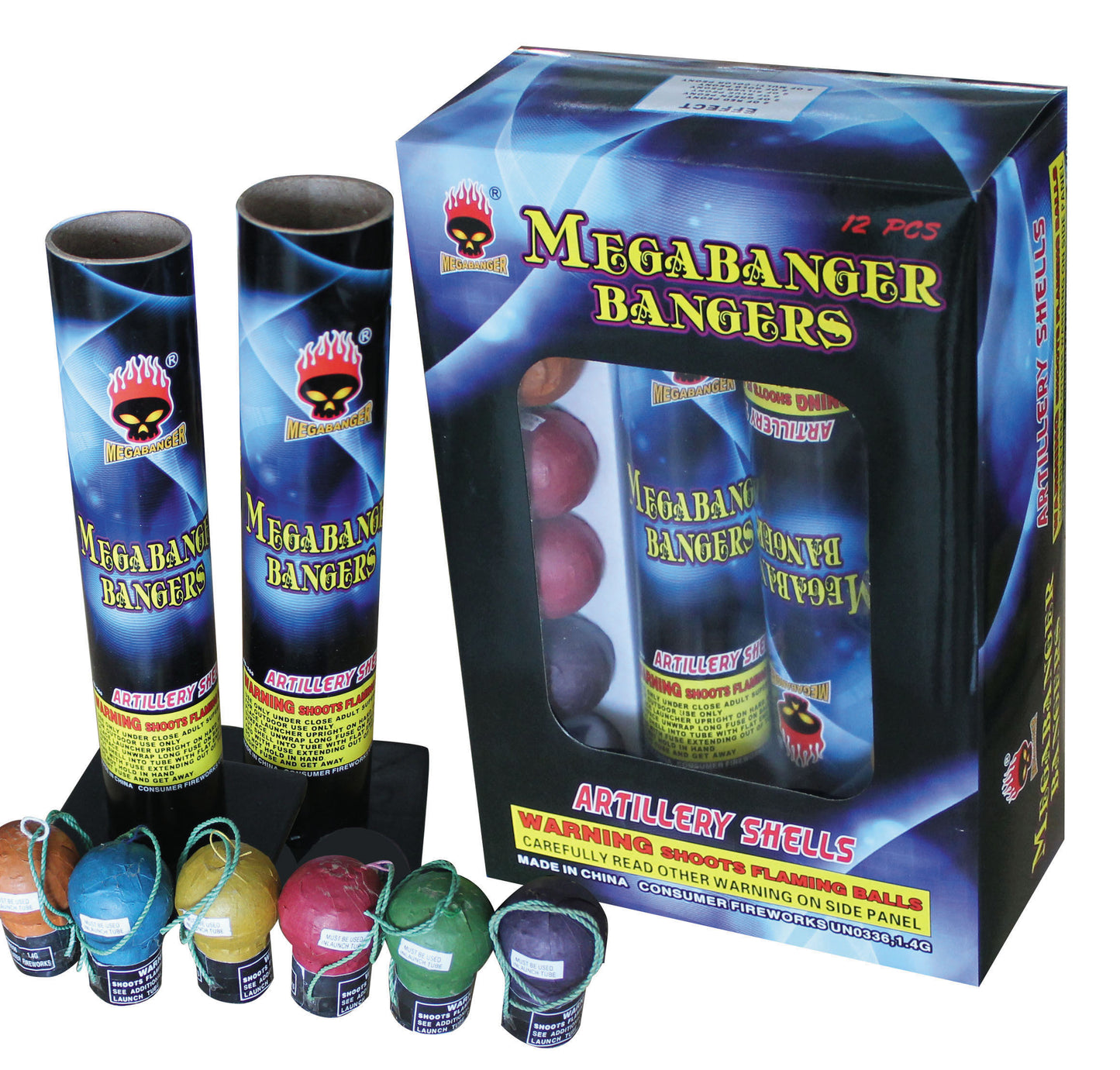 Bangers Artillery Shells, 12 shot