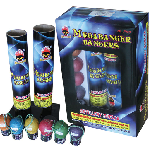 Bangers Artillery Shells, 12 shot