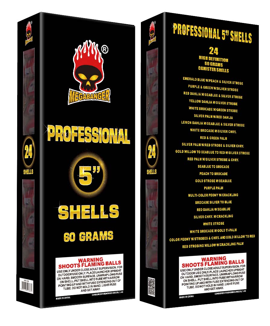 Professional 5" Shells