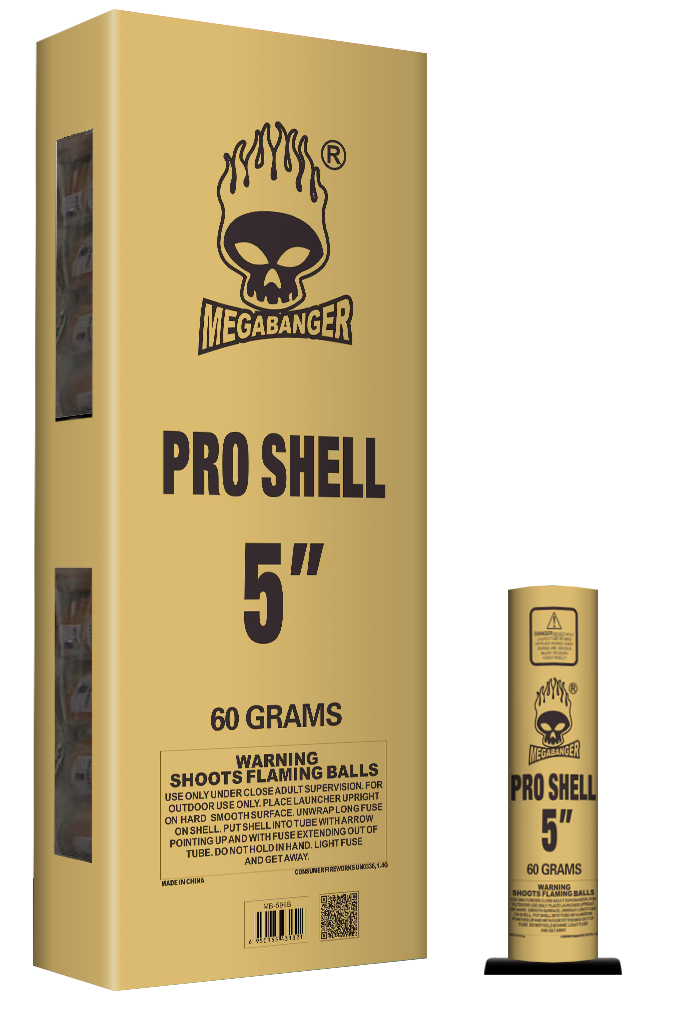 Pro Shells 5" (brown box)