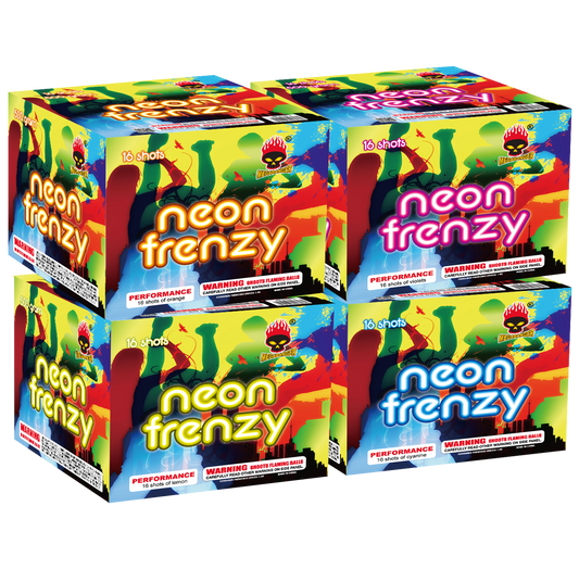 Neon Frenzy, 16 shot