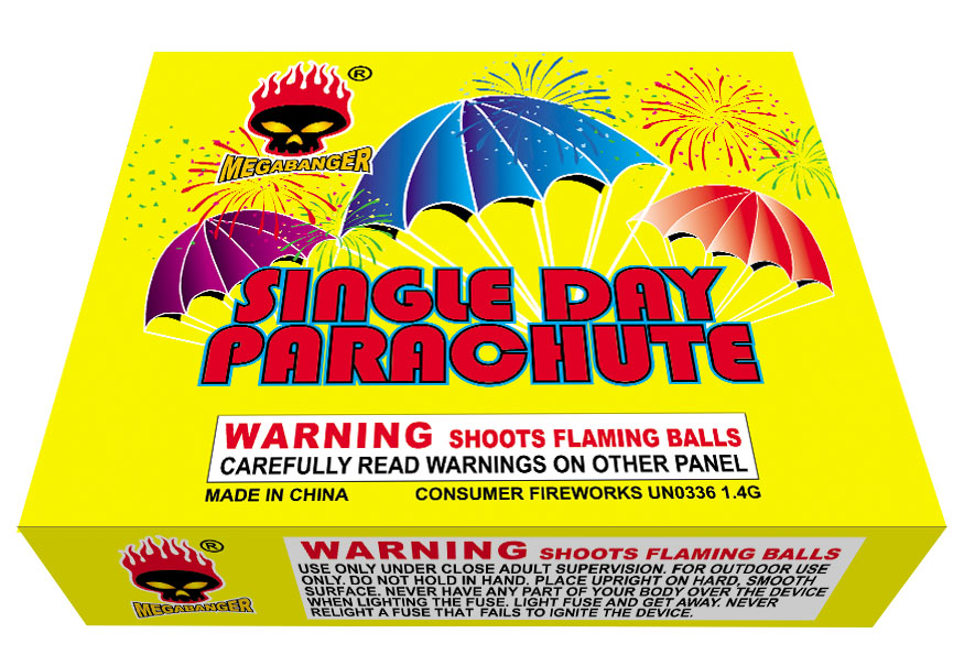 Single day parachute