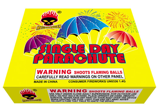 Single day parachute