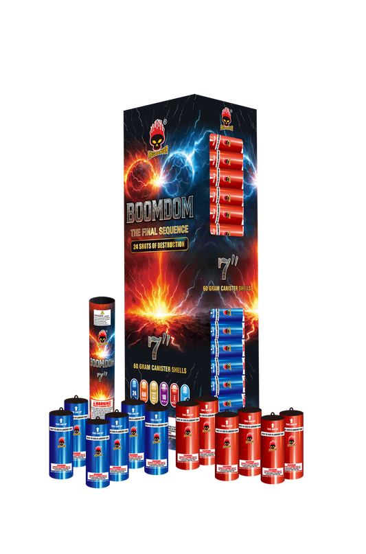 BOOMDOM 7" - 24 Pack