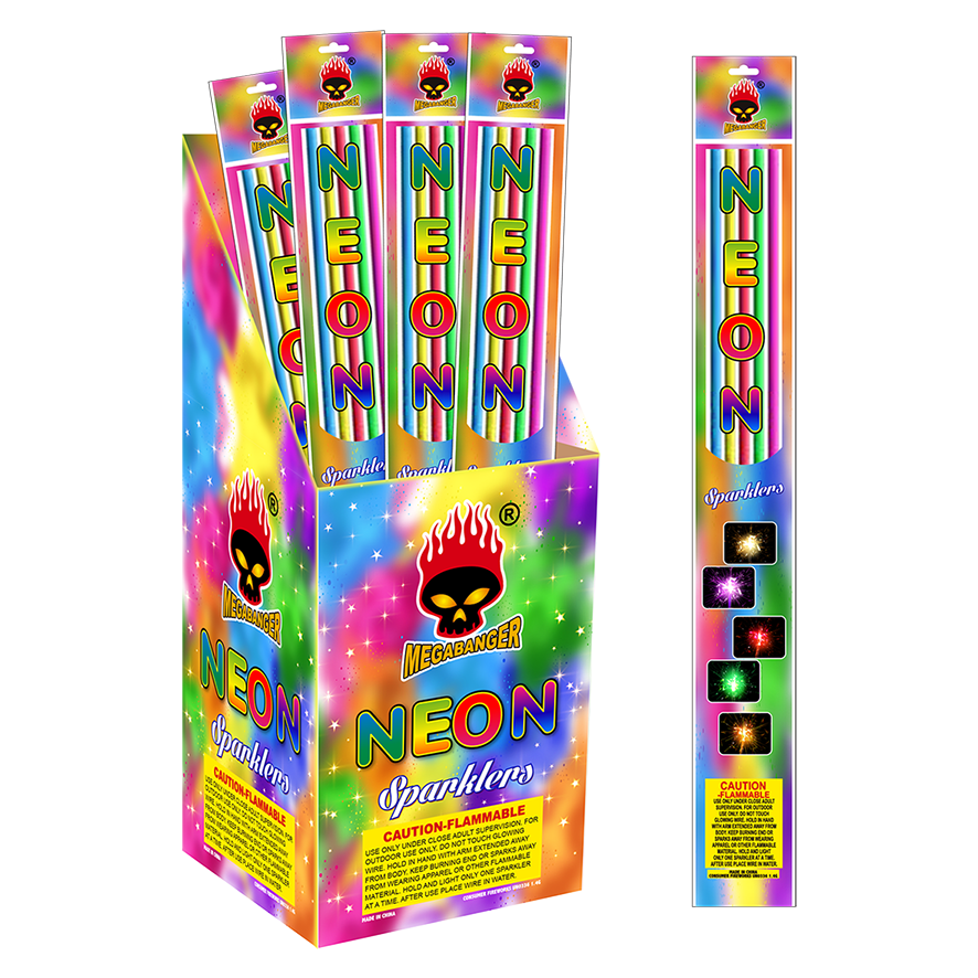 Neon Sparklers