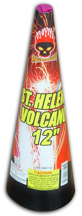 St. Helena Volcano Cone Fountain 12"