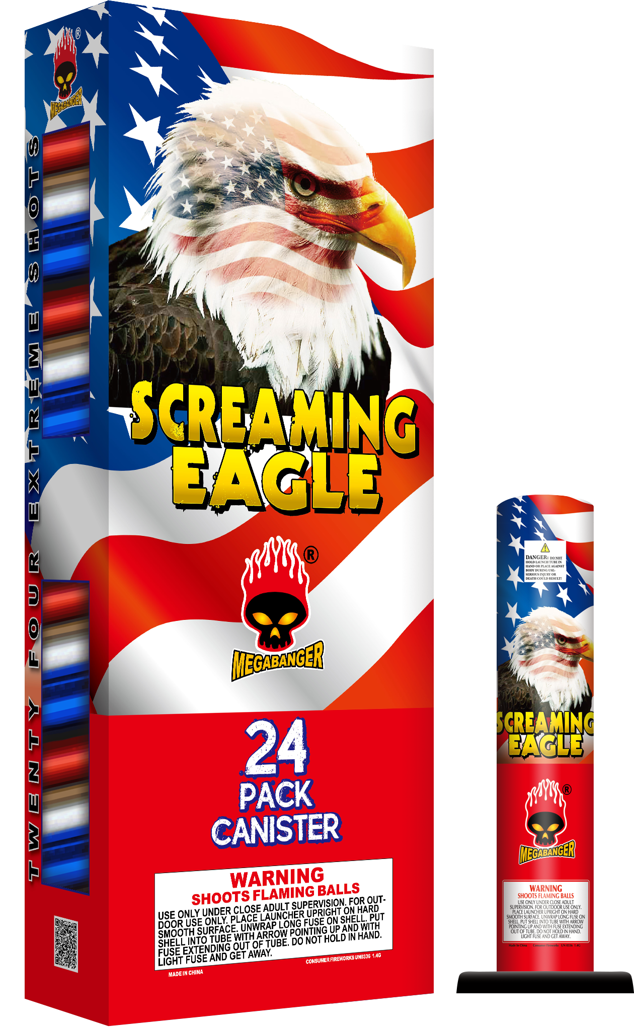 Screaming Eagle 24 shot