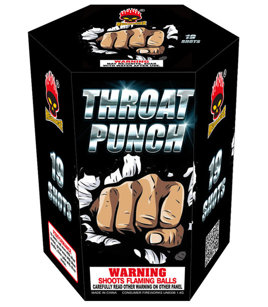Throat Punch, 19 shot