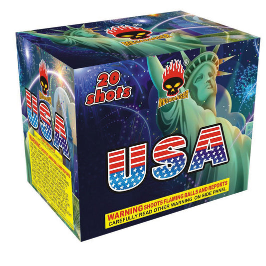 U.S.A., 20 shot