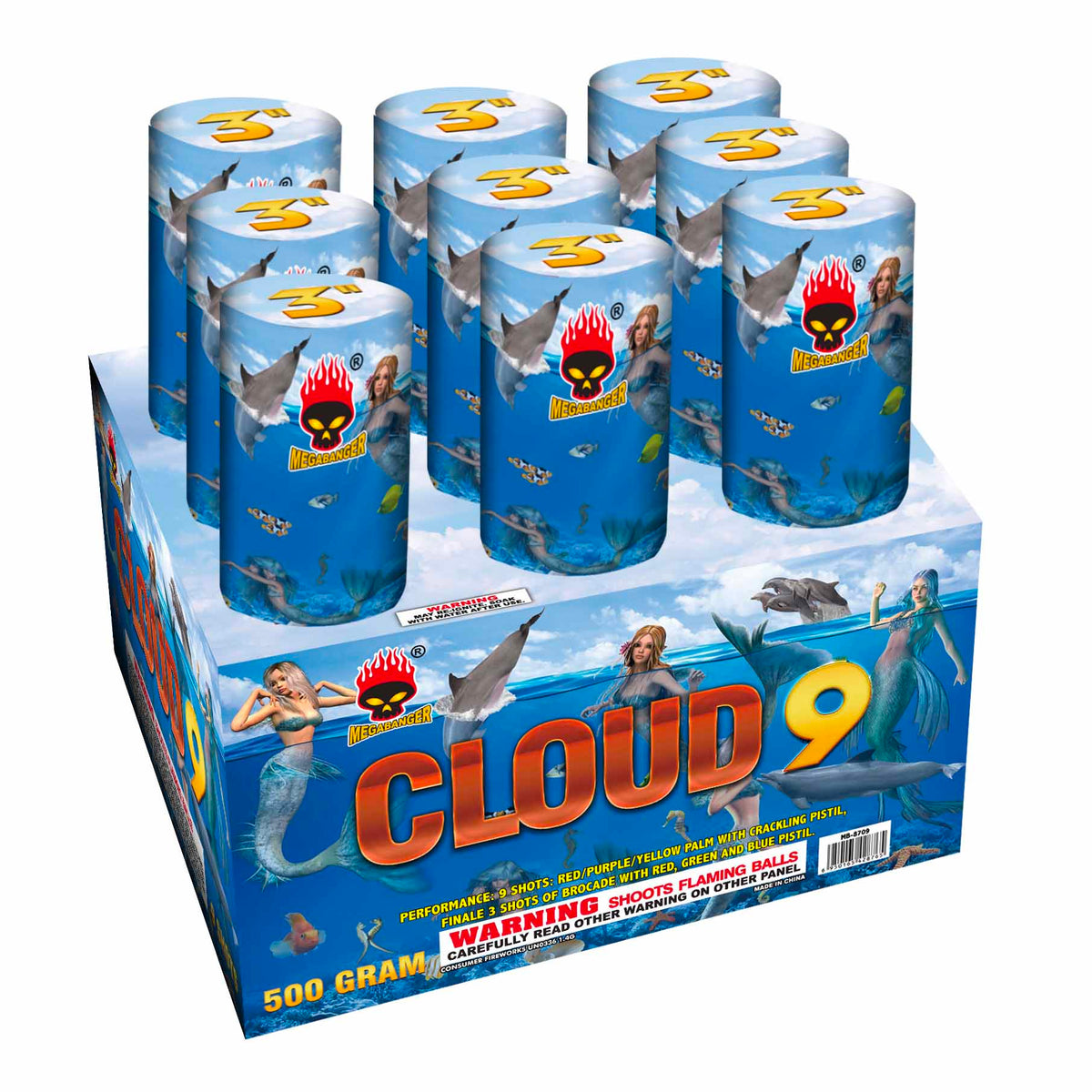 Cloud, 9 Shot